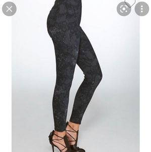 Spanx jean-ish ankle camouflage leggings